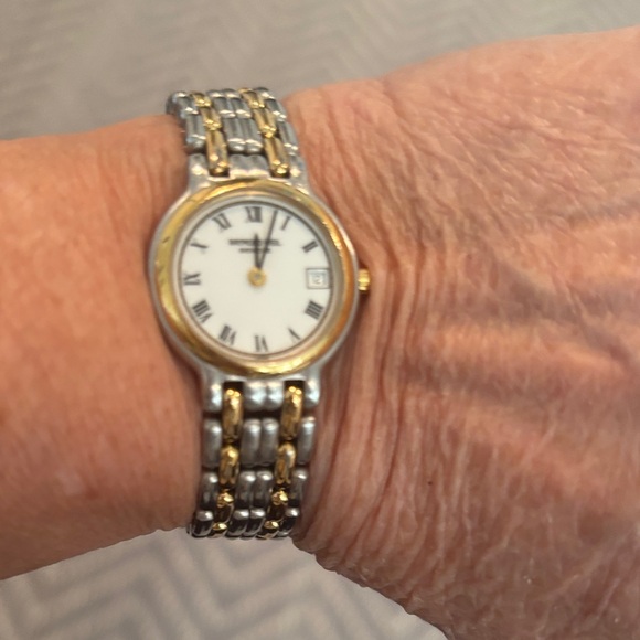 Raymond Weil Silver and Gold Women\'s Watch with date